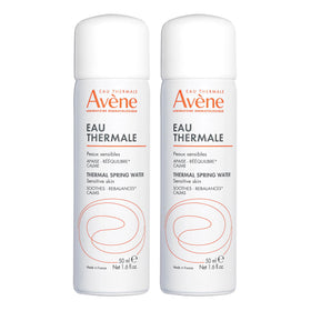 Eau Thermale Avène nozzle close-up demonstrating fine mist spray benefit
