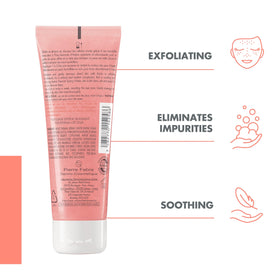 Avène pore scrub being applied in hand to demonstrate easy use