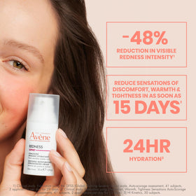 Eau Thermale Avène placed on bathroom counter suggesting daily routine