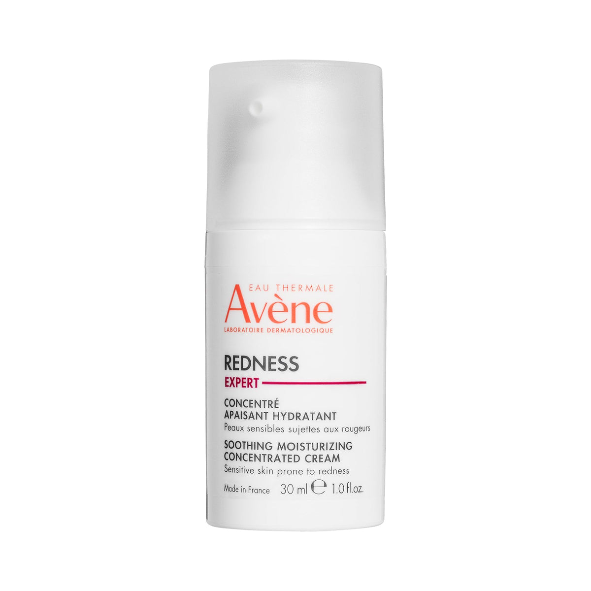 Eau Thermale Avène front packaging showing product and calming benefit