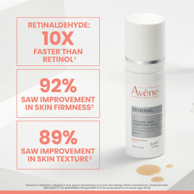 Avène cream on fingertip illustrating easy application and smooth spreadability