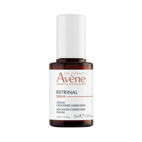 Avène front packaging showing bottle and box with clear dose and benefit
