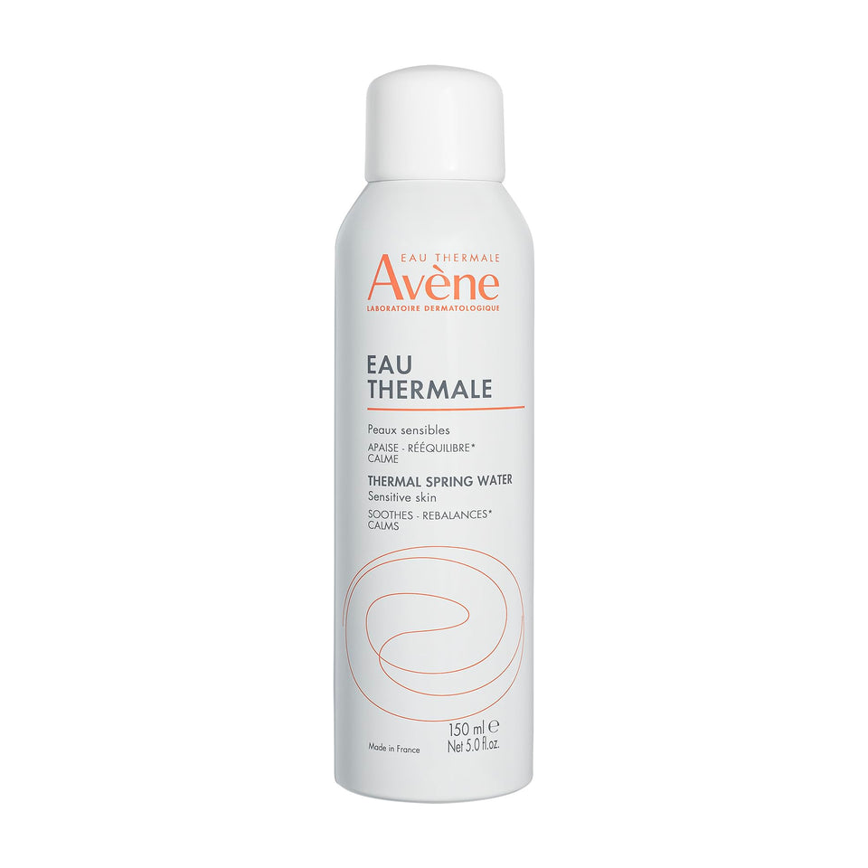 Avène front packaging showing bottle and soothing mist benefit