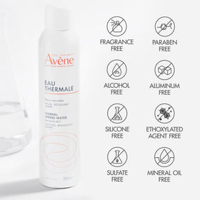 Eau Thermale Avène lifestyle bathroom setting showing easy daily soothing use