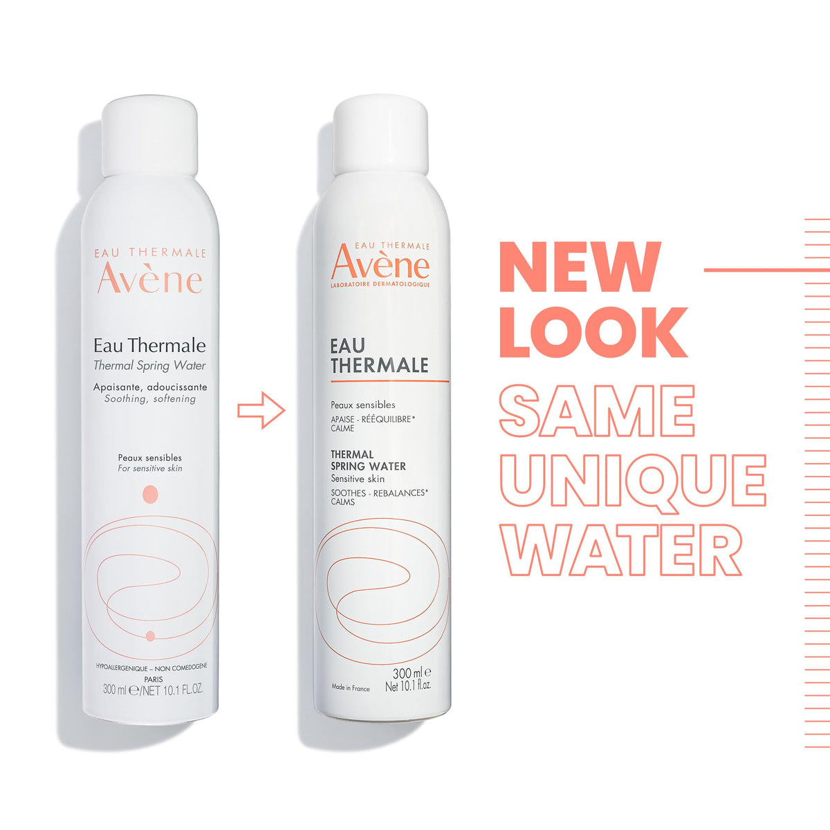 Avène ingredient label detail highlighting mineral balance and purity