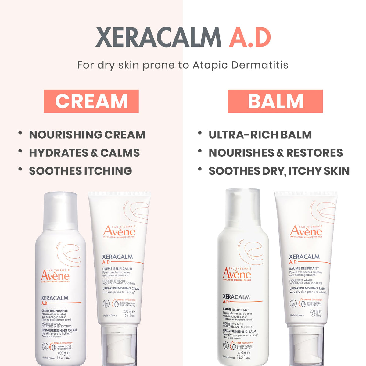 Avène Thermal Spring Water ingredient visual emphasizing soothing property
