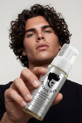 Avenue Man close-up foam texture demonstrating lightweight expansion