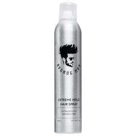 Avenue Man front can 9 oz showing product branding and hold level benefit