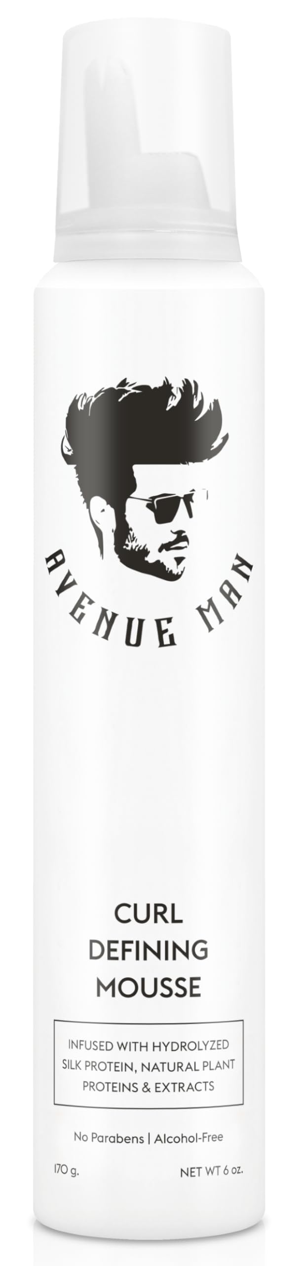 Avenue Man front packaging showing bottle and clean branding benefit of clear product identity