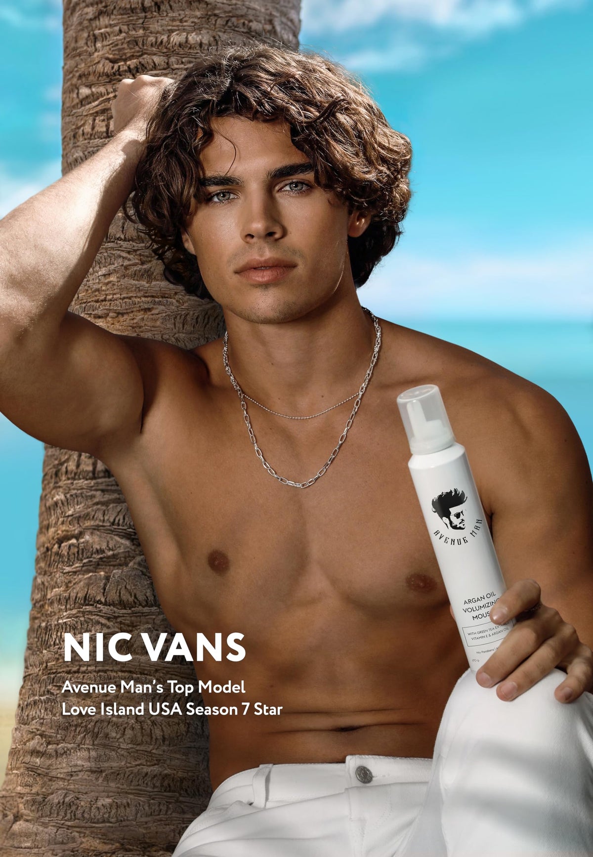 Avenue Man mousse dispensing lightweight foam for easy application