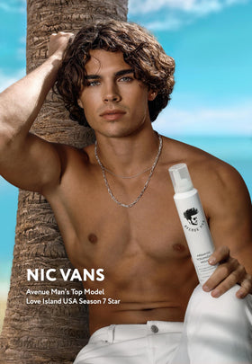 Avenue Man mousse dispensing lightweight foam for easy application