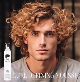 Avenue Man size and scale shot showing 6 oz canister for travel-friendly grooming