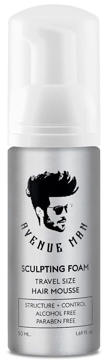 Avenue Man front packaging showing compact travel-size and branding benefit quick carry