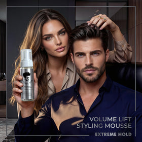 Avenue Man before and after hair showing visible volume improvement