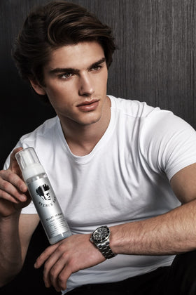 Avenue Man finished hair texture close-up showing touchable natural finish