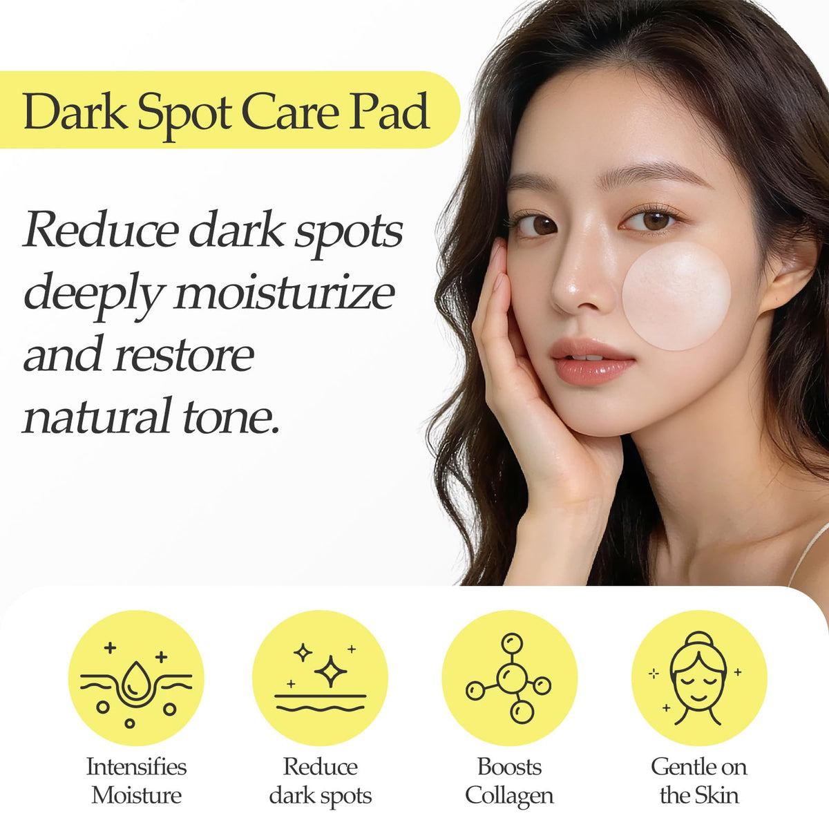 AVEYA pad texture close-up revealing soft fibers and saturated essence