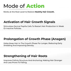 AVIMEE HERBAL applied to scalp during massage demonstrating soothing benefit