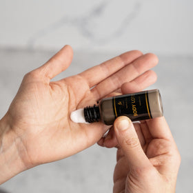 Avistar items beside ruler for scale showing travel-size convenience