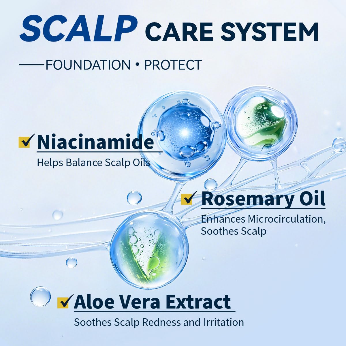 AVITAPURE applying spray to thinning scalp for targeted coverage and convenience