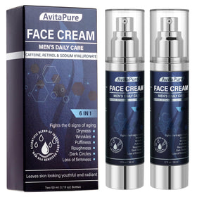 AVITAPURE front packaging showing two pumps and clear labeling for convenience