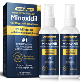 AVITAPURE front packaging showing two 2oz bottles and value pack benefit