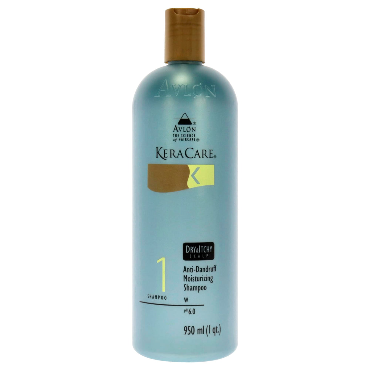 Avlon Kera Care shampoo front packaging showing 32 oz bottle and calming label
