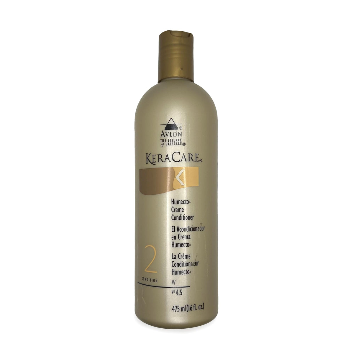 Avlon Keracare set staged in bathroom setting illustrating smooth, manageable hair results