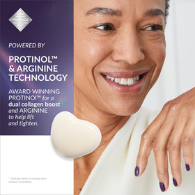 AVON Anew Platinum open jar highlighting creamy formula for firmer-looking skin
