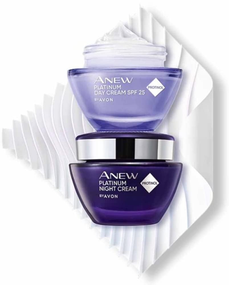 AVON SKIN SO SOFT front packaging showing two-jar set and clear labeling for daily use