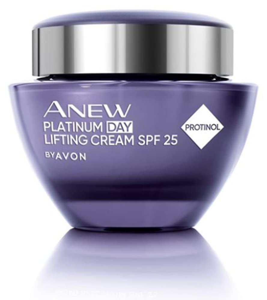AVON Anew Platinum being applied to hands to show smooth application and absorption