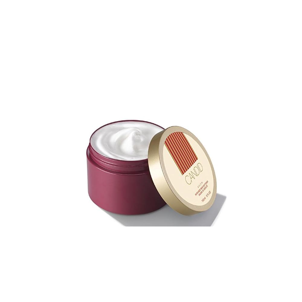 Avon Candid front packaging showing bottle and label with moisturizing benefit