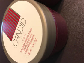 Avon Candid in-use hand application demonstrating easy spread and softening benefit