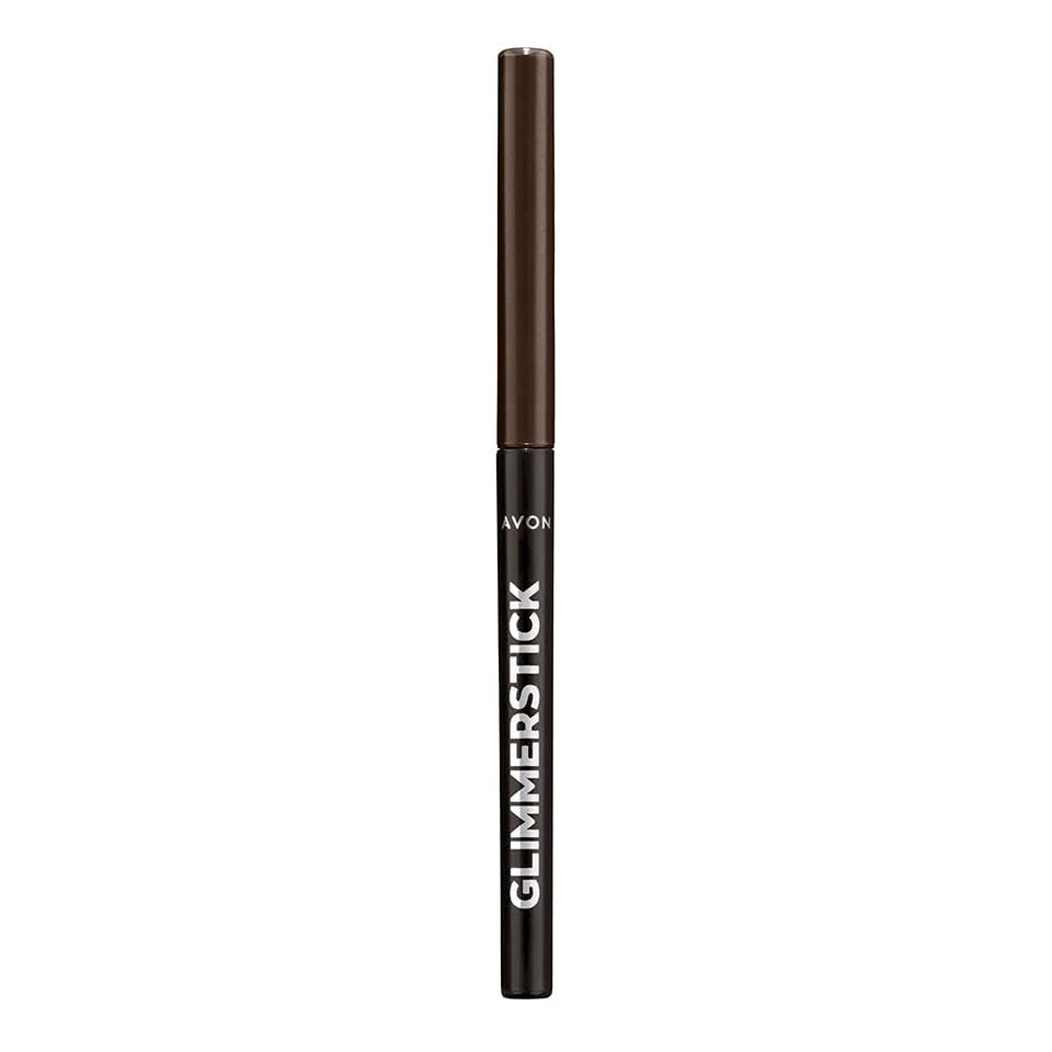 AVON Glimmerstick front packaging showing two retractable pencils and brand benefit