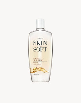AVON Skin So Soft front bottle showing label and generous 25 fl oz size for lasting hydration