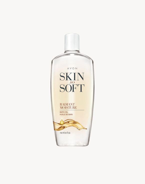 AVON Skin So Soft front bottle showing label and generous 25 fl oz size for lasting hydration