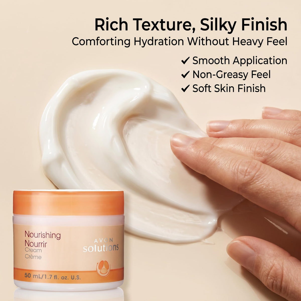 AVON label close-up showing hypoallergenic claim and ingredient clarity