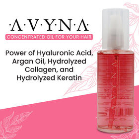 Avyna texture drop closeup illustrating lightweight hyaluronic hydration