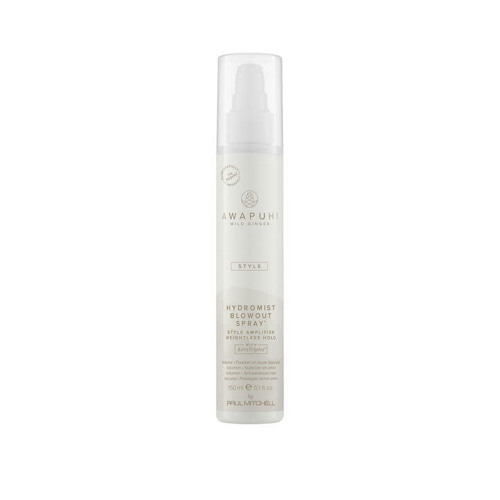 Paul Mitchell Awapuhi Wild Ginger bottle front view showing branding and label benefit