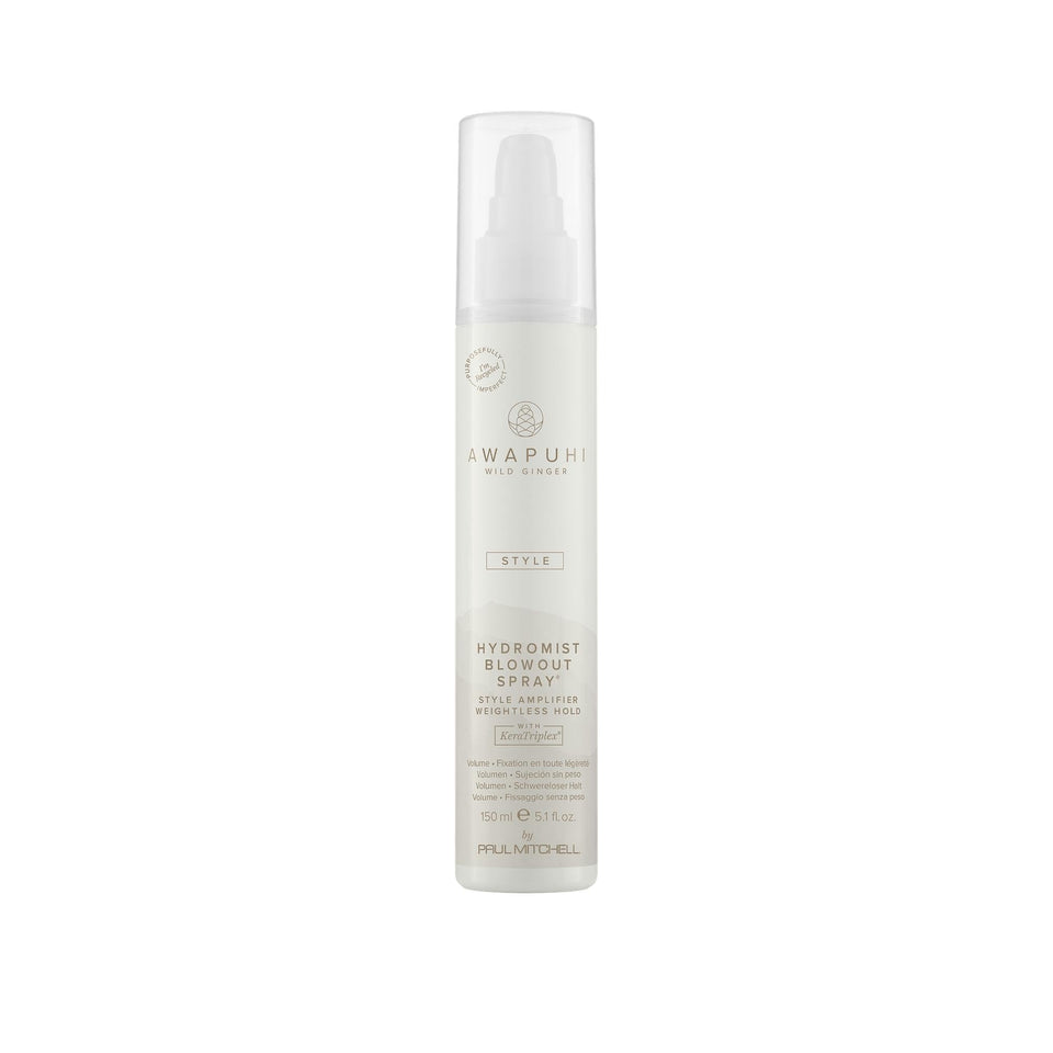 Paul Mitchell Awapuhi Wild Ginger bottle front view showing branding and label benefit