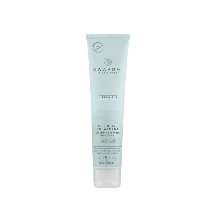 Awapuhi Wild Ginger front bottle showing label and volume, highlights professional repair