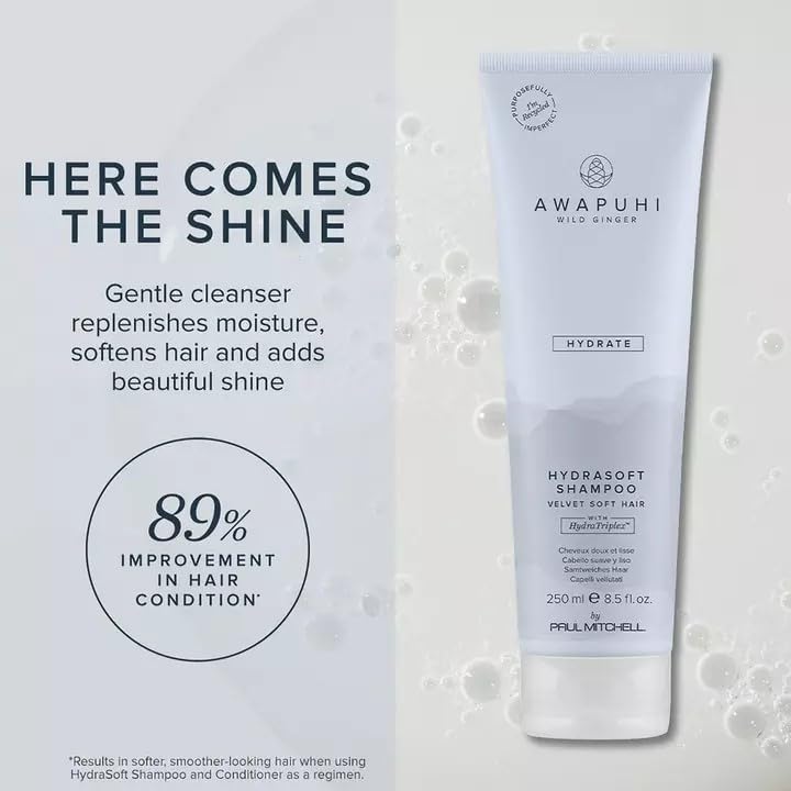 Awapuhi Wild Ginger rich lather texture delivering gentle hydration
