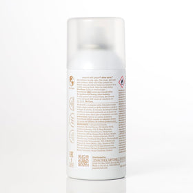 Awapuhi Wild Ginger bottle in hand to show 3.3 oz size and travel-friendly convenience