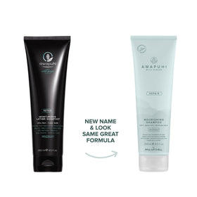 Awapuhi Wild Ginger creamy lather close-up illustrating gentle cleanse
