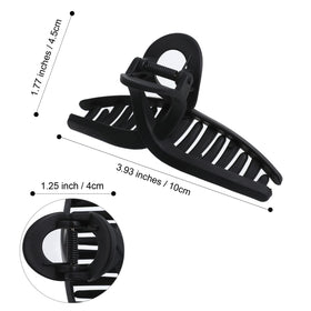 AWAYTR clip securing thick curly hair for comfortable all-day wear