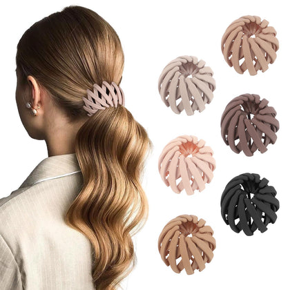 AWAYTR front view of small clip showing neutral color and compact design