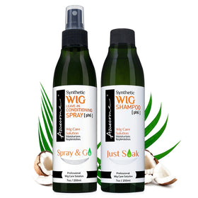 Awesome front packaging showing two 7 fl oz bottles, clear branding and product benefit