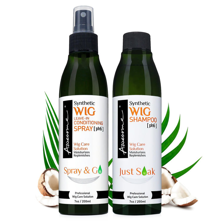 Awesome front packaging showing two 7 fl oz bottles, clear branding and product benefit