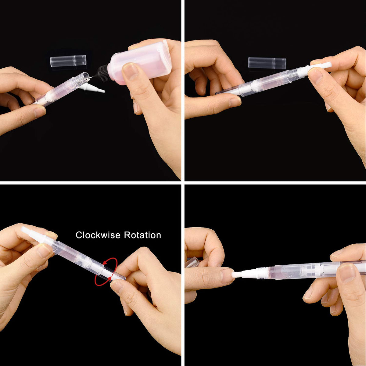 Awpeye brush tip detail highlighting fine applicator for precise product delivery