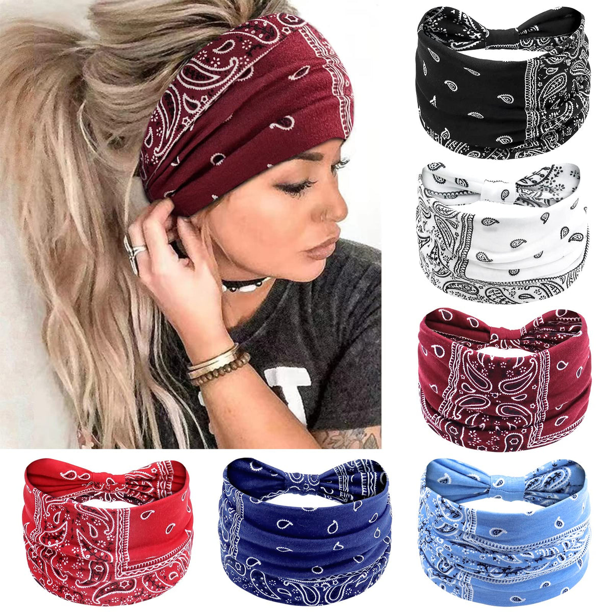 Awumbuk front view headband shows full coverage and comfortable fit