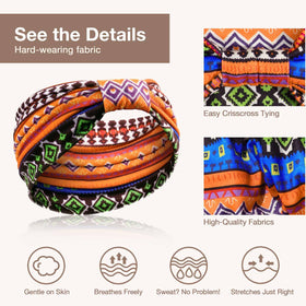 Awumbuk headband absorbing sweat on forehead for clear vision benefit